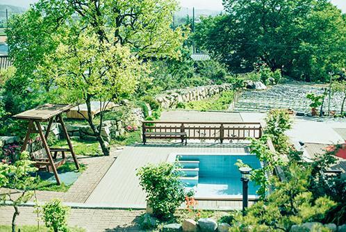 Utopia Pension Gyeongju Exterior foto
