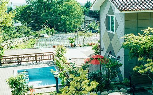 Utopia Pension Gyeongju Exterior foto